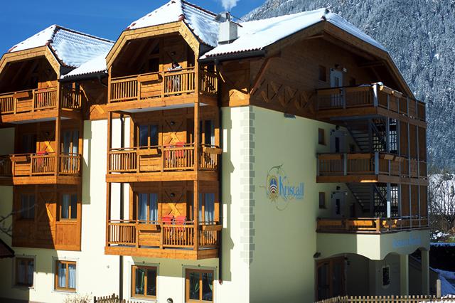 Goedkoop op wintersport Val di Fiemme ⛷️ 7 Dagen logies Kristall Residence