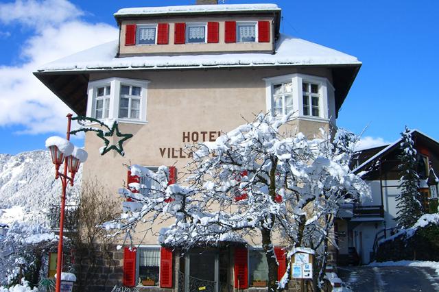 Mooiste wintersport Dolomiti Superski ⛷️ 4 Dagen halfpension Hotel Villa Emilia