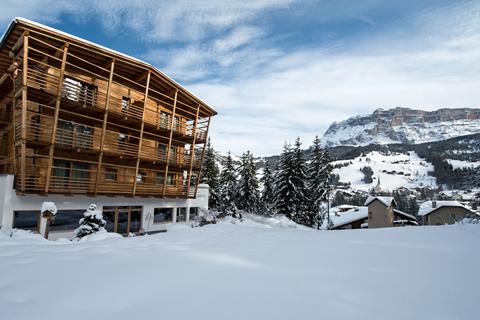 Goedkope skivakantie Dolomiti Superski ⛷️ Hotel Melodia del bosco