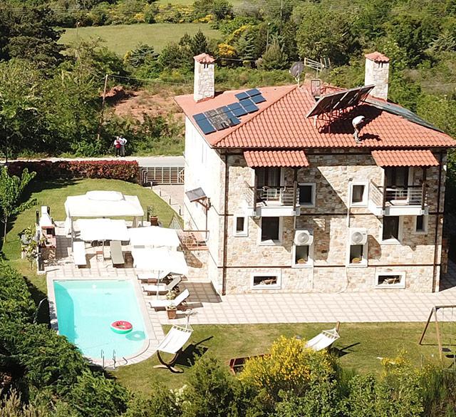 Bijzondere accommodaties Evmorfes Villas in Poligiros (Chalkidiki, Griekenland)