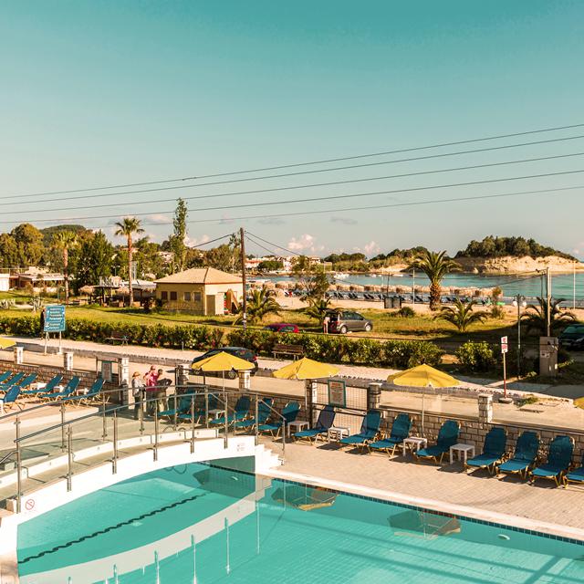 Vakantie Hotel Mimosa in Sidari (Corfu, Griekenland)
