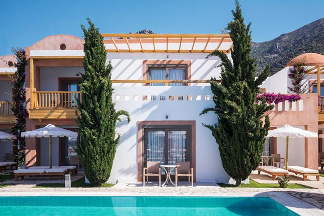 Heerlijke zonvakantie Kos ⭐ 8 Dagen all inclusive Hotel Mitsis Blue Domes Resort & Spa