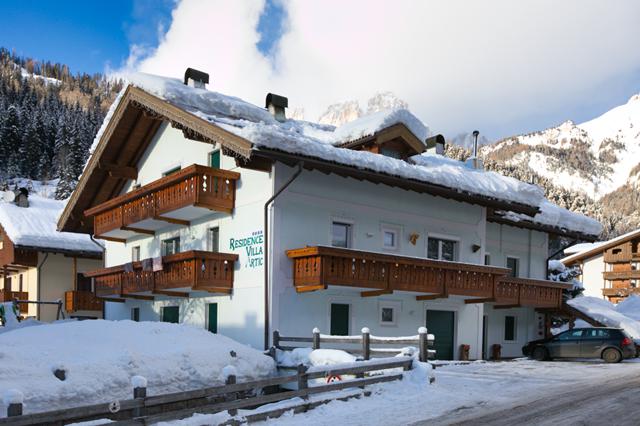 Dagdeal wintersport Dolomiti Superski ⭐ 8 Dagen  Villa Artic Appartementen