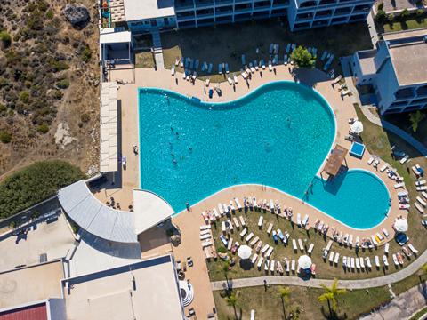 Rullesten Alexander Graham Bell harpun Hotel Evita Resort - Rhodos Grækenland