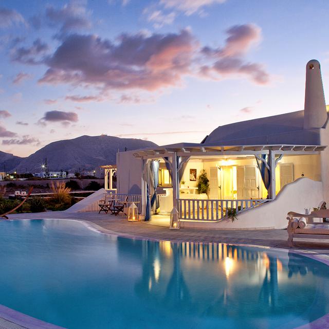 Bijzondere accommodaties Private Villa La Maison in Agia Paraskevi (Santorini, Griekenland)