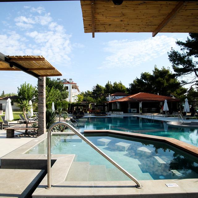 Vakantie Hotel Nostos in Afitos - Kassandra (Chalkidiki, Griekenland)