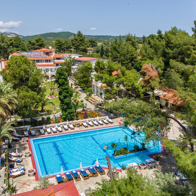 Vakantie Hotel Porfi Beach in Nikiti - Sithonia (Chalkidiki, Griekenland)