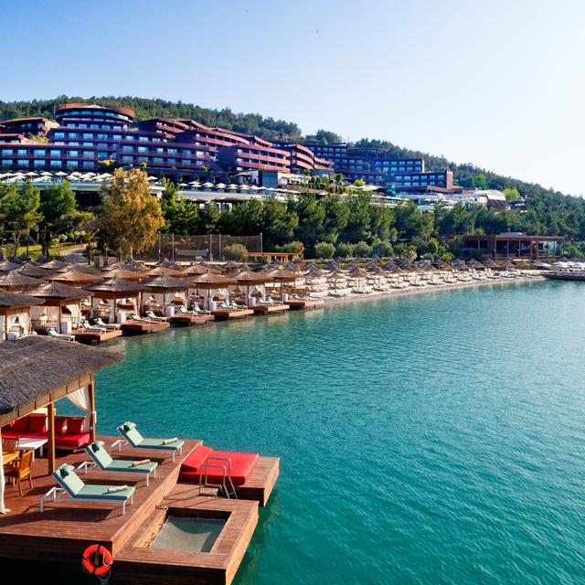 Vakantie Hotel Titanic Deluxe Bodrum in Bodrum-Güvercinlik (Aegeïsche kust, Turkije)