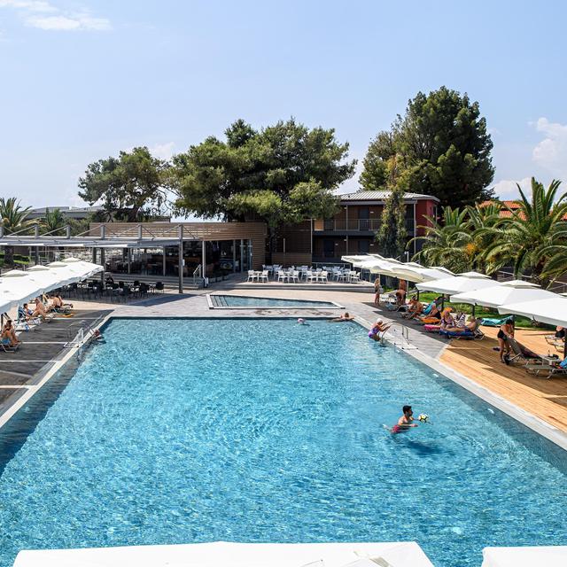 Vakantie Hotel Blue Dolphin in Metamorfosi - Sithonia (Chalkidiki, Griekenland)