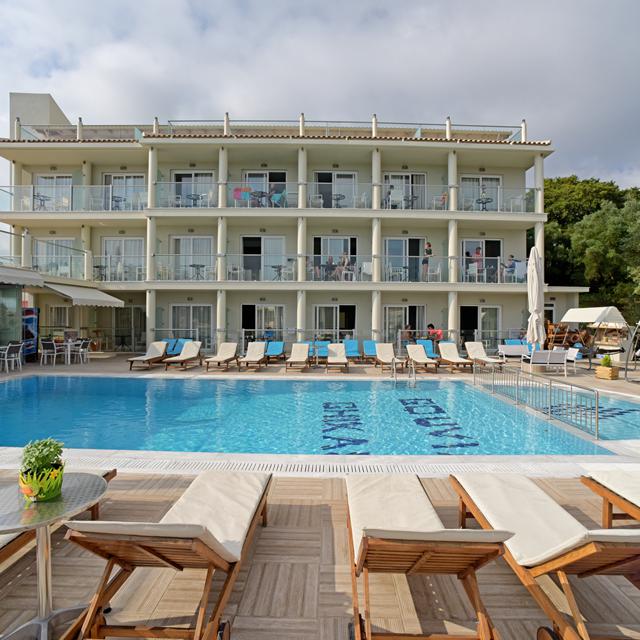 Vakantie Appartementen Ghikas in Gouvia (Corfu, Griekenland)