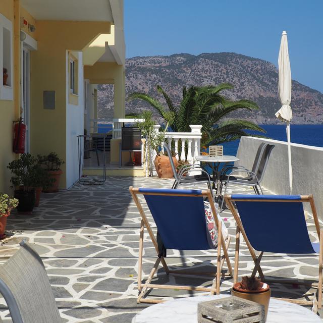 Vakantie Appartementen Calypso Bay in Karpathos-Stad (Karpathos, Griekenland)