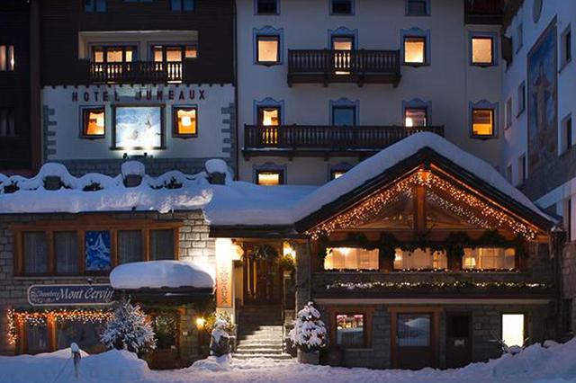 Goedkoopste wintersport Breuil-Cervinia ⛷️ 8 Dagen  Hotel Jumeaux