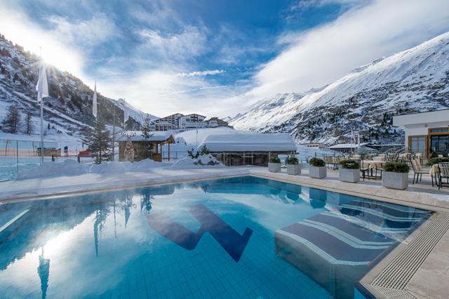 Bodemprijs skivakantie Obergurgl-Hochgurgl ⛷️ 8 Dagen halfpension Alpen-Wellness Resort Hochfirst