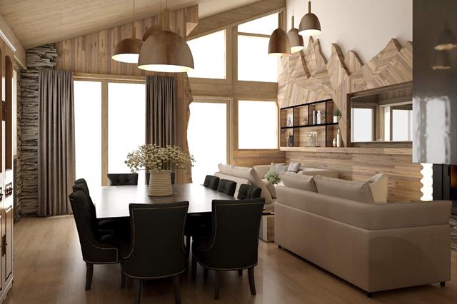 Chalet Tignes € 3173,- 【parkeerplaats, restaurant(s), wifi】