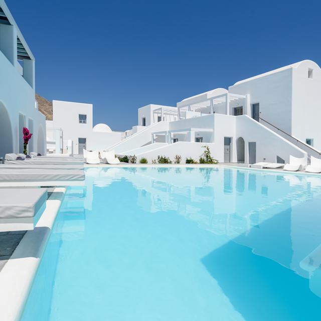 Vakantie Antoperla Luxury Hotel & Spa in Perissa (Santorini, Griekenland)
