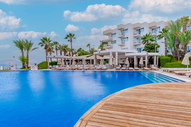 Veel korting vakantie Zuid-Egeïsche Kust ☀ 8 Dagen all inclusive Hotel Fortezza Beach Resort