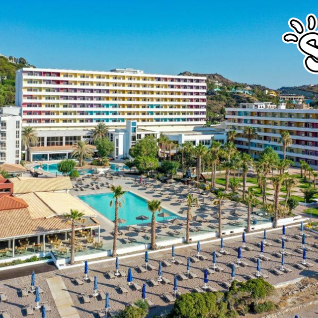 All inclusive vakantie Esperides Beach Family Resort & Spa in Faliraki (Rhodos, Griekenland)