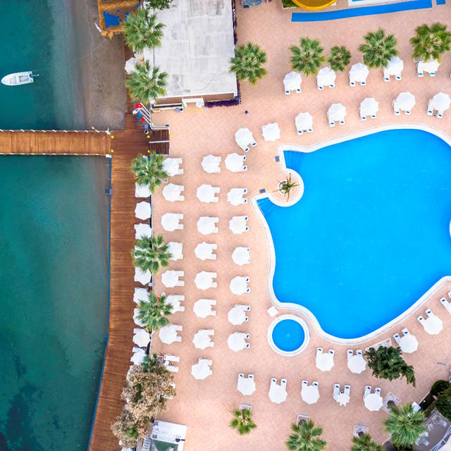 Vakantie Hotel Labranda TMT Bodrum Resort in Bodrum (Aegeïsche kust, Turkije)