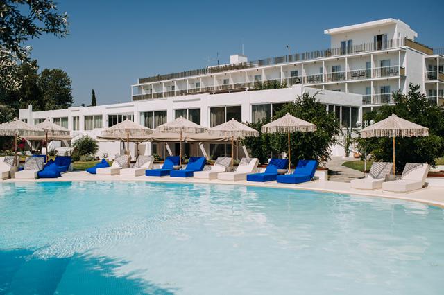 Hoge korting vakantie Evia ⛱️ 8 Dagen all inclusive Hotel Brown Beach Eretria