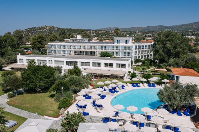 Hoge korting vakantie Evia ⛱️ 8 Dagen all inclusive Hotel Brown Beach Eretria