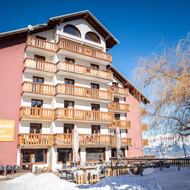 Meer info over Hotel Mont Corbier - FamFun  bij Sunweb-wintersport