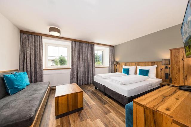 Last minute 4* Mittersill € 937,- | kluisje op kamer, hond is welkom, wellness, sauna, zwembad, parkeerplaats, restaurant(s)