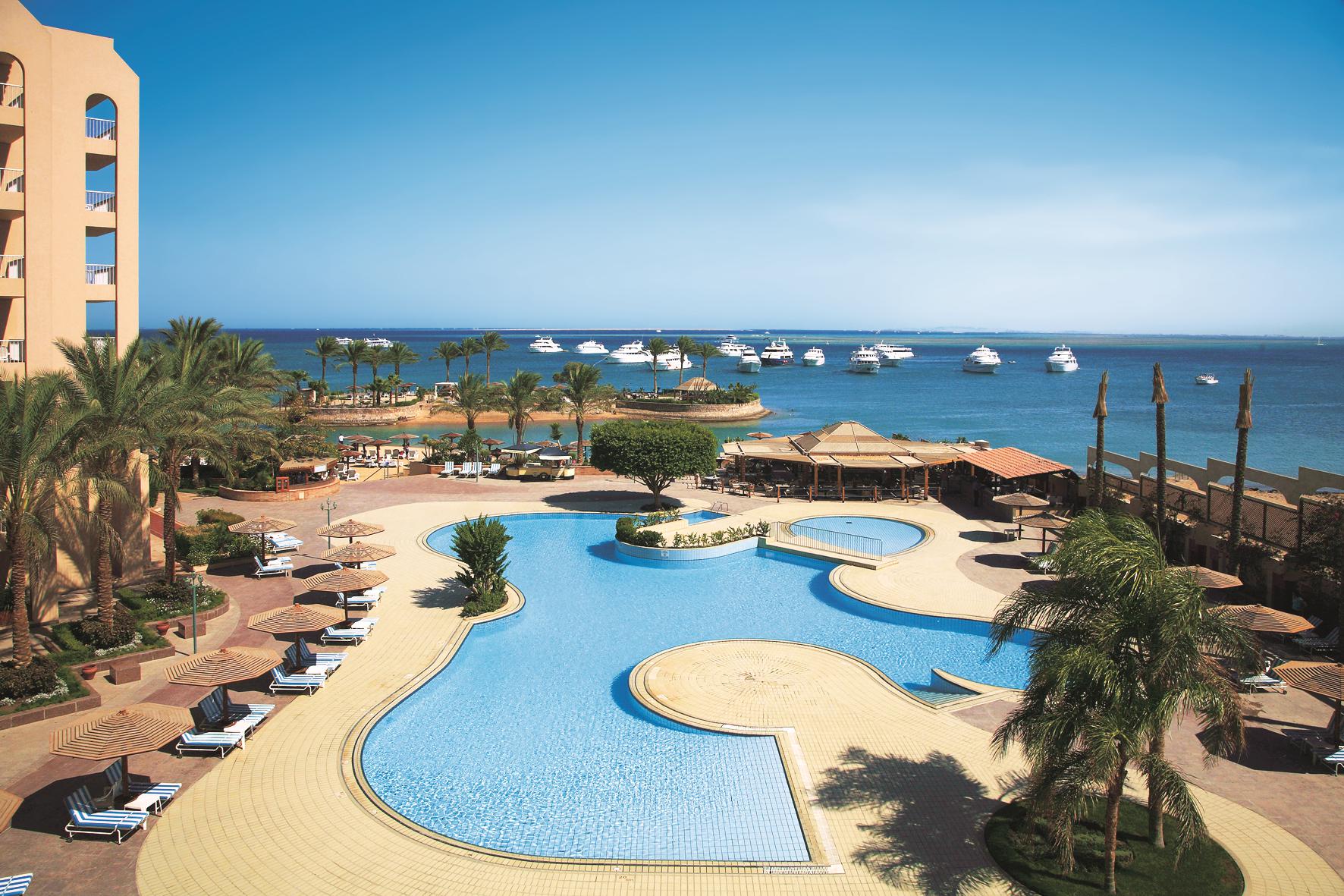 Hotel Marriott Hurghada Red Sea Resort en Mer Rouge, Egypte vacances au soleil Sunweb