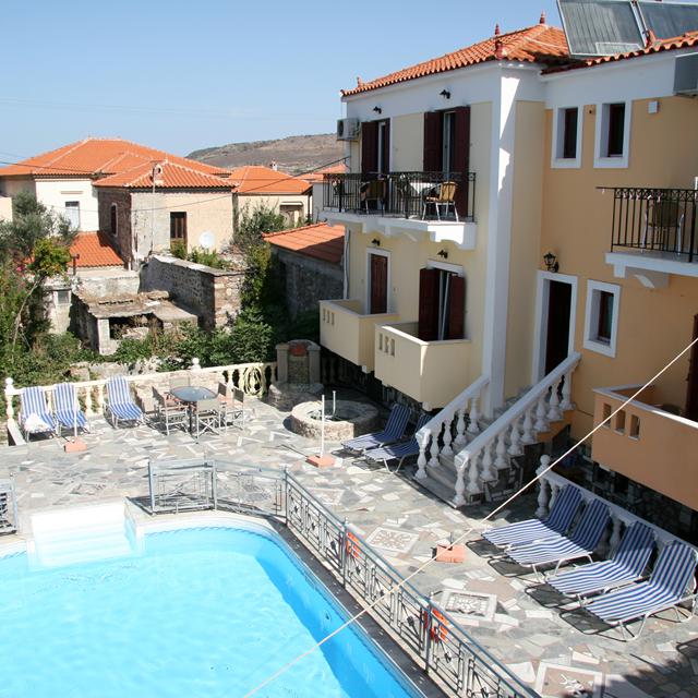 Vakantie Appartementen Stella in Petra (Lesbos, Griekenland)