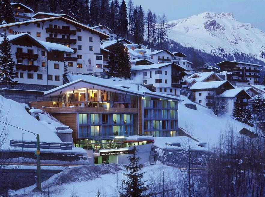 Hotel st Anton am Arlberg - Hotel Lux Alpinae - Urban chique hotel in St Anton am Arlberg