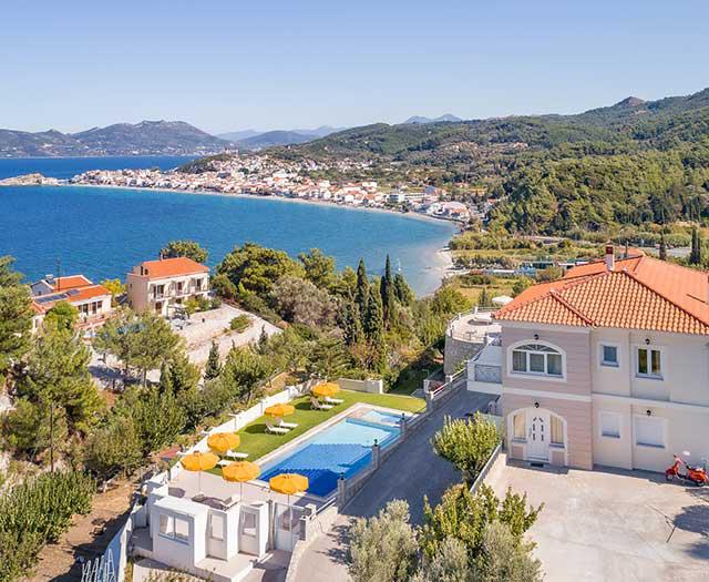 Bijzondere accommodaties Villa Penny in Kokkari (Samos, Griekenland)