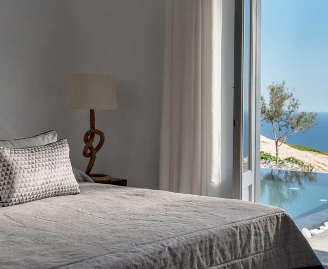 Bijzondere accommodaties Senses Luxury Villas in Pyrgos (Santorini, Griekenland)