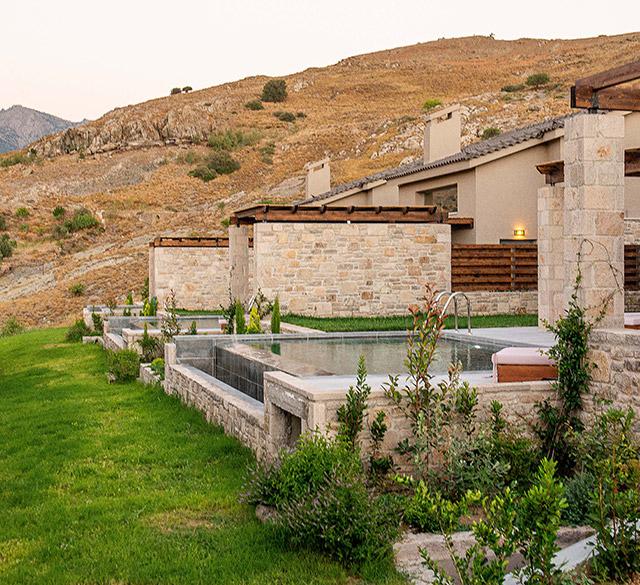 Bijzondere accommodaties Mont D' Olives Luxury Villas in Eftalou Molivos (Lesbos, Griekenland)