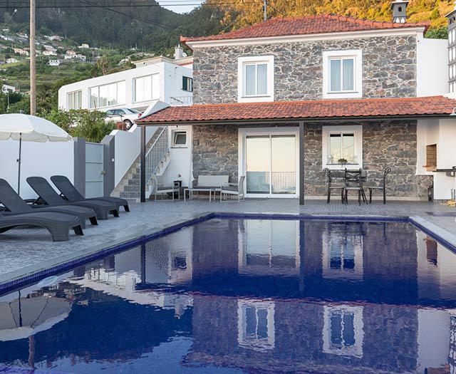 Bijzondere accommodaties Rosinha's House in Arco da Calheta (Madeira, Portugal)