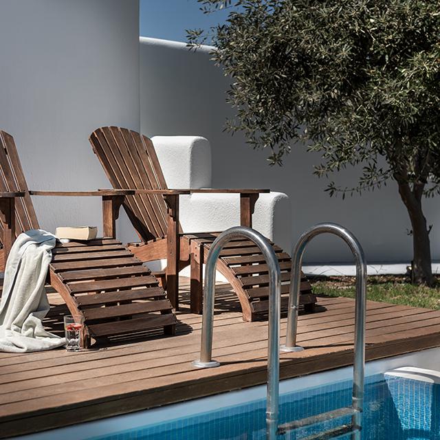 Bijzondere accommodaties Anema Luxury Suites & Villas in Vourvoulos (Santorini, Griekenland)